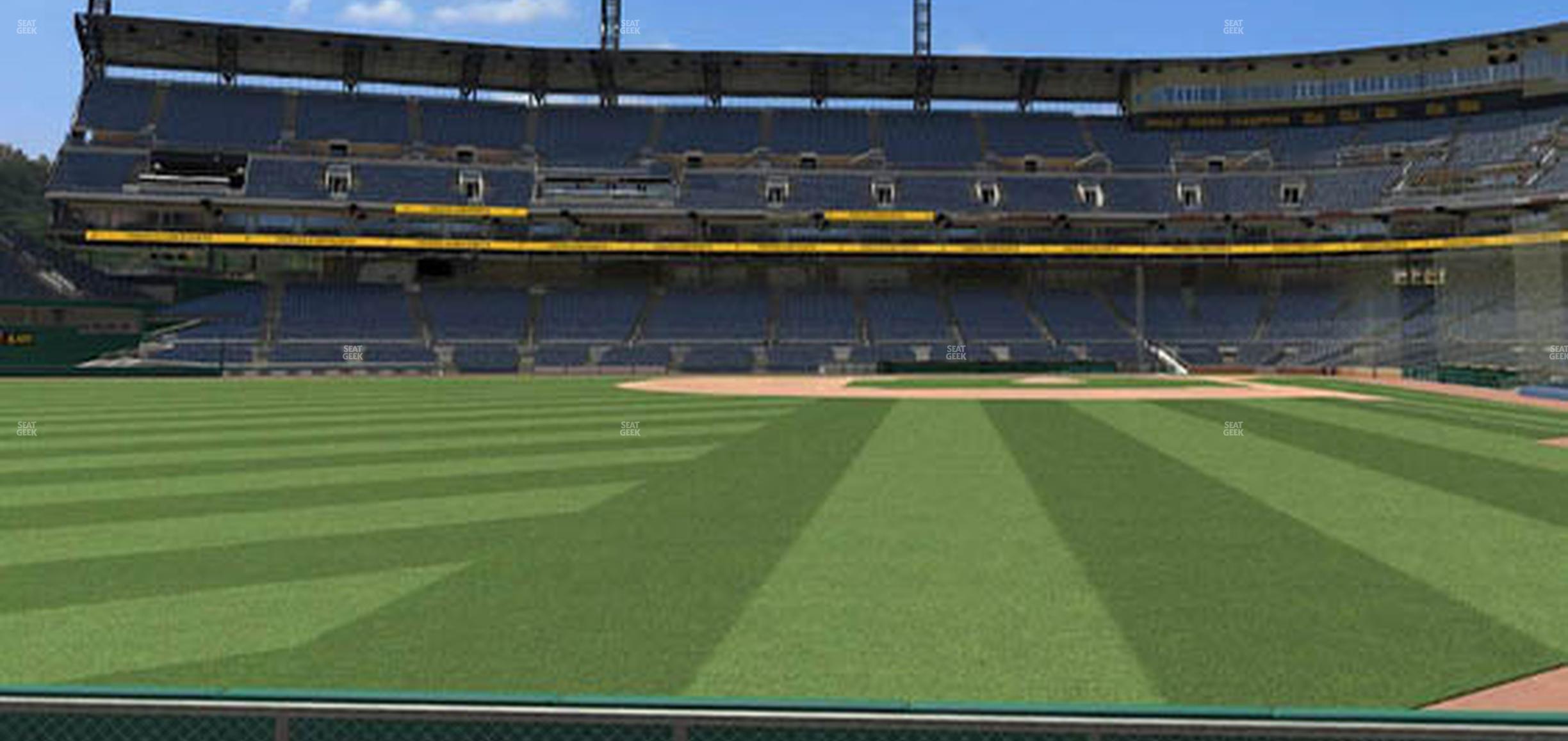 Seating view for PNC Park Section 135