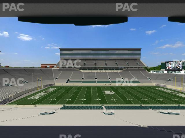 Seating view for Spartan Stadium (Michigan) Section 9