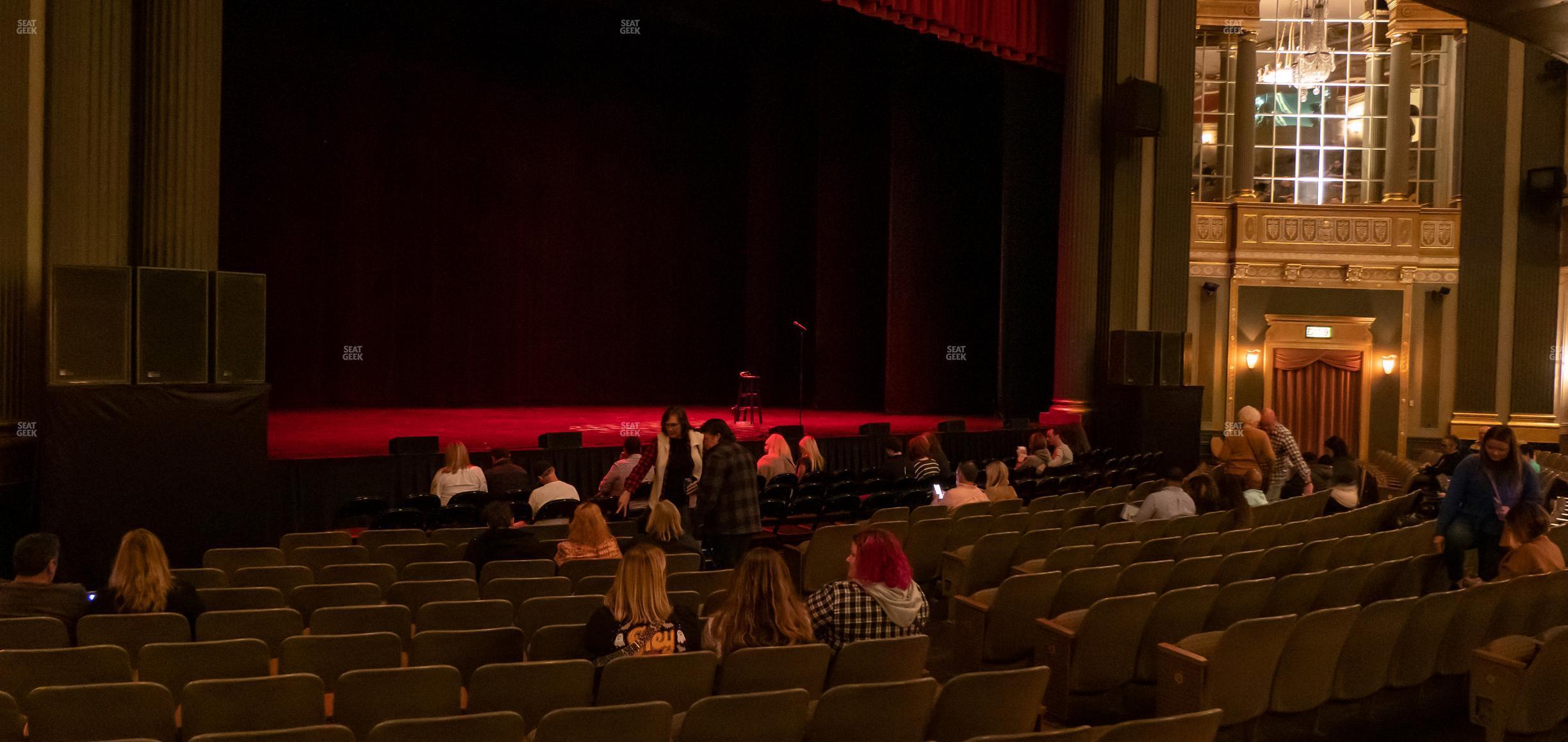 Seating view for Brown Theatre at The Kentucky Center Section Orchestra Left