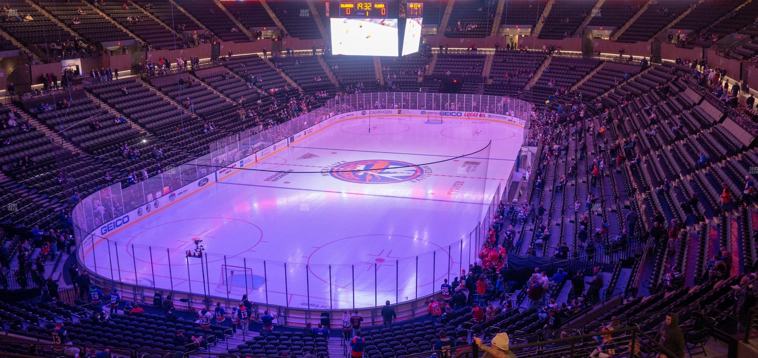 Seating view for Nassau Coliseum Section 231