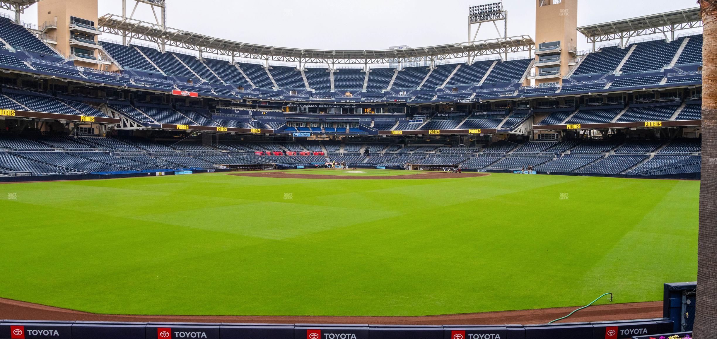 Seating view for Petco Park Section Craft Pier