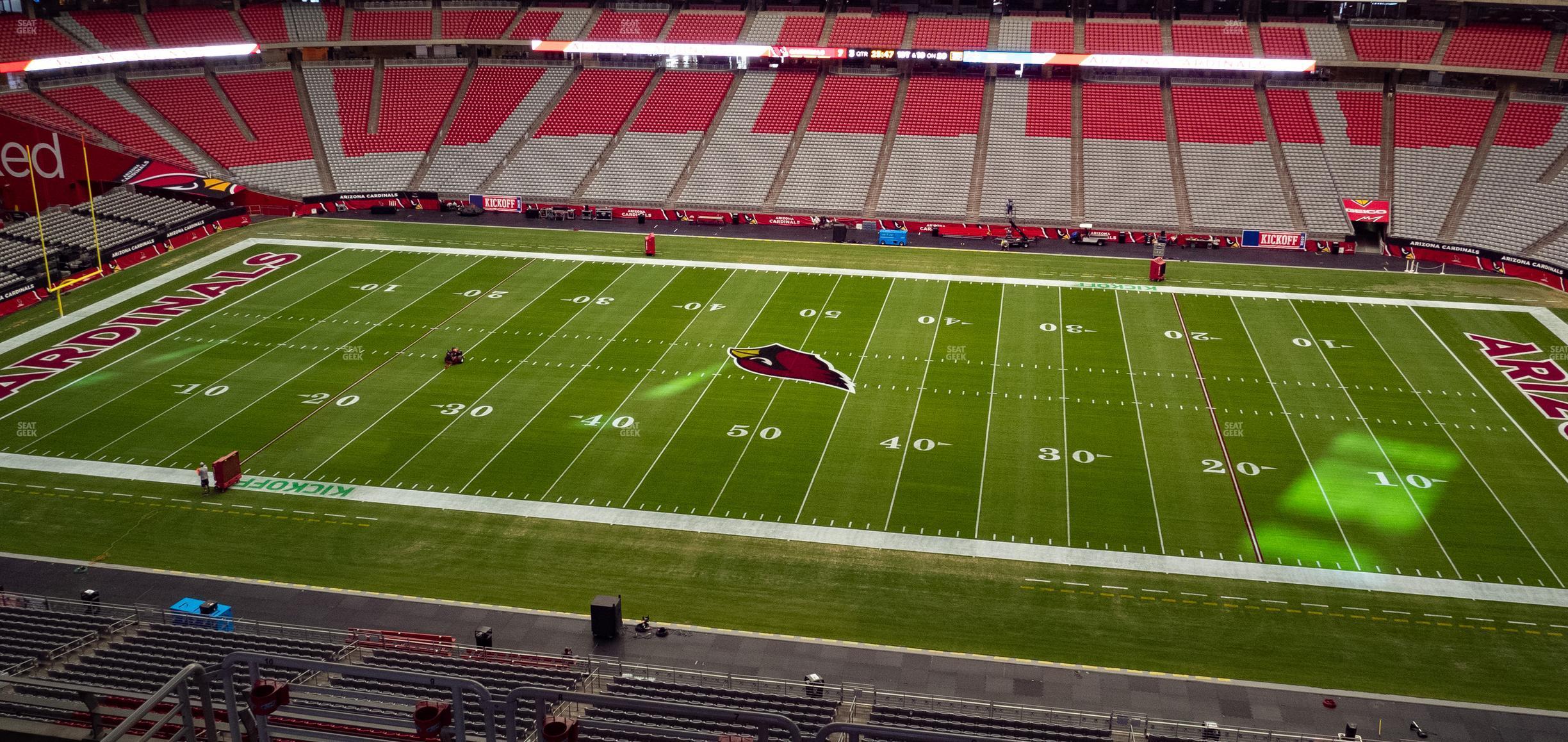 Seating view for State Farm Stadium Section Ring Of Honor Wc 442