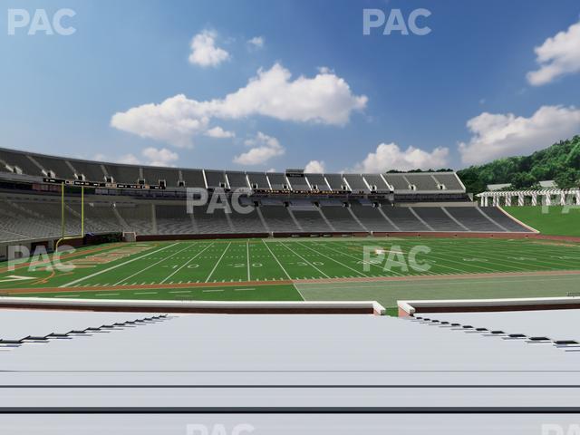 Seating view for Scott Stadium Section 109