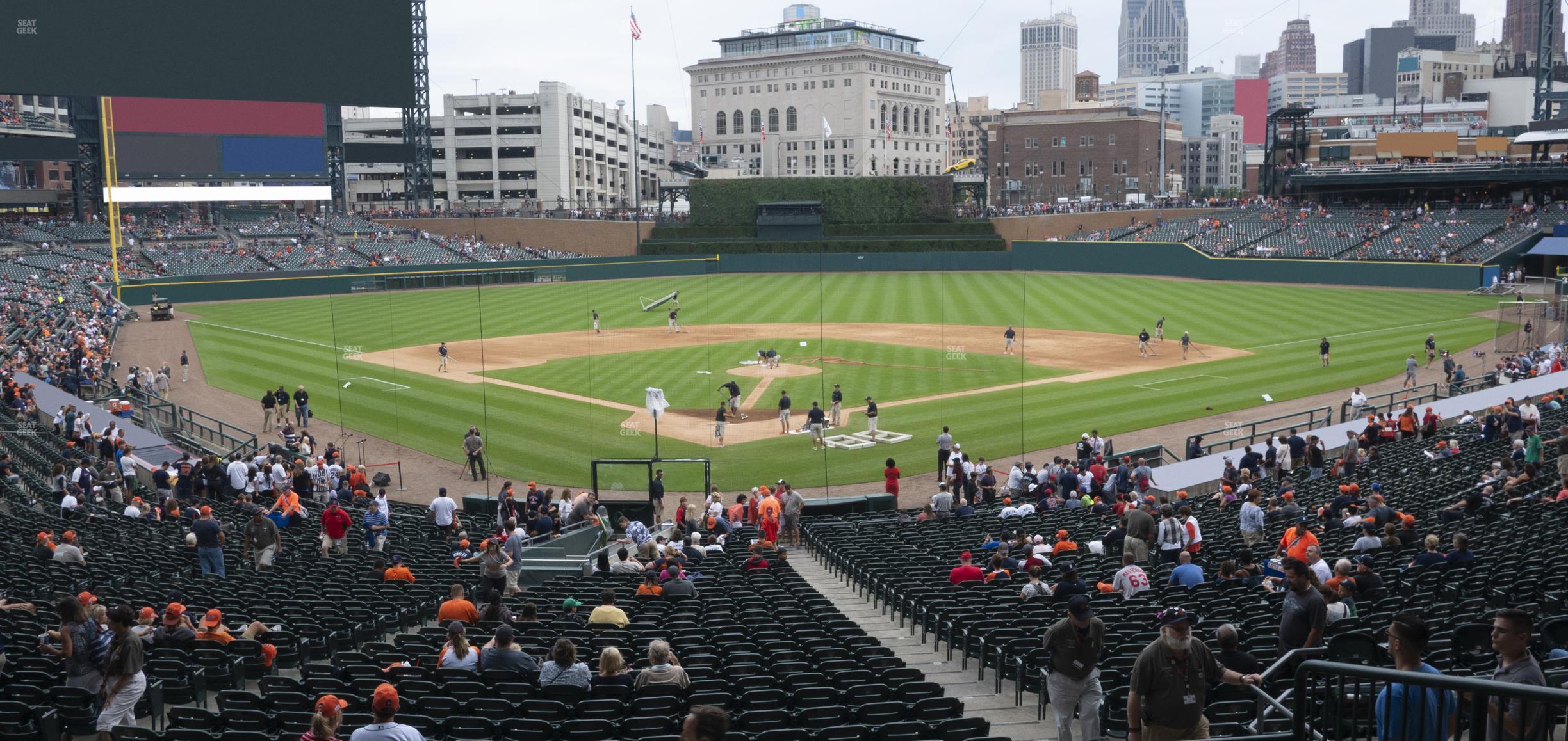 Seating view for Comerica Park Section 127