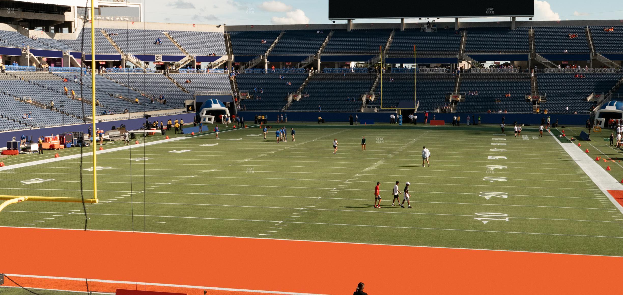 Seating view for Camping World Stadium Section 146