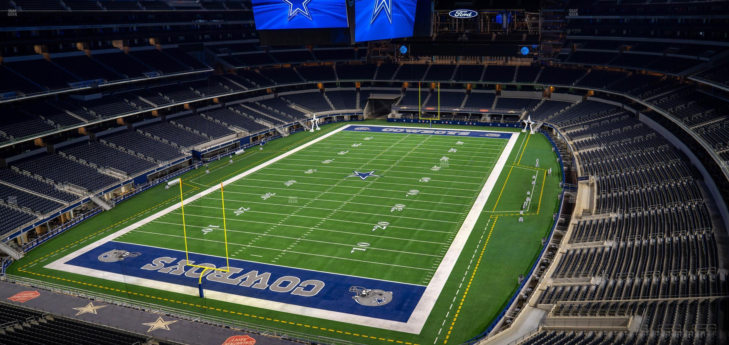 Seating view for AT&T Stadium Section Ring Of Honor Suite 569