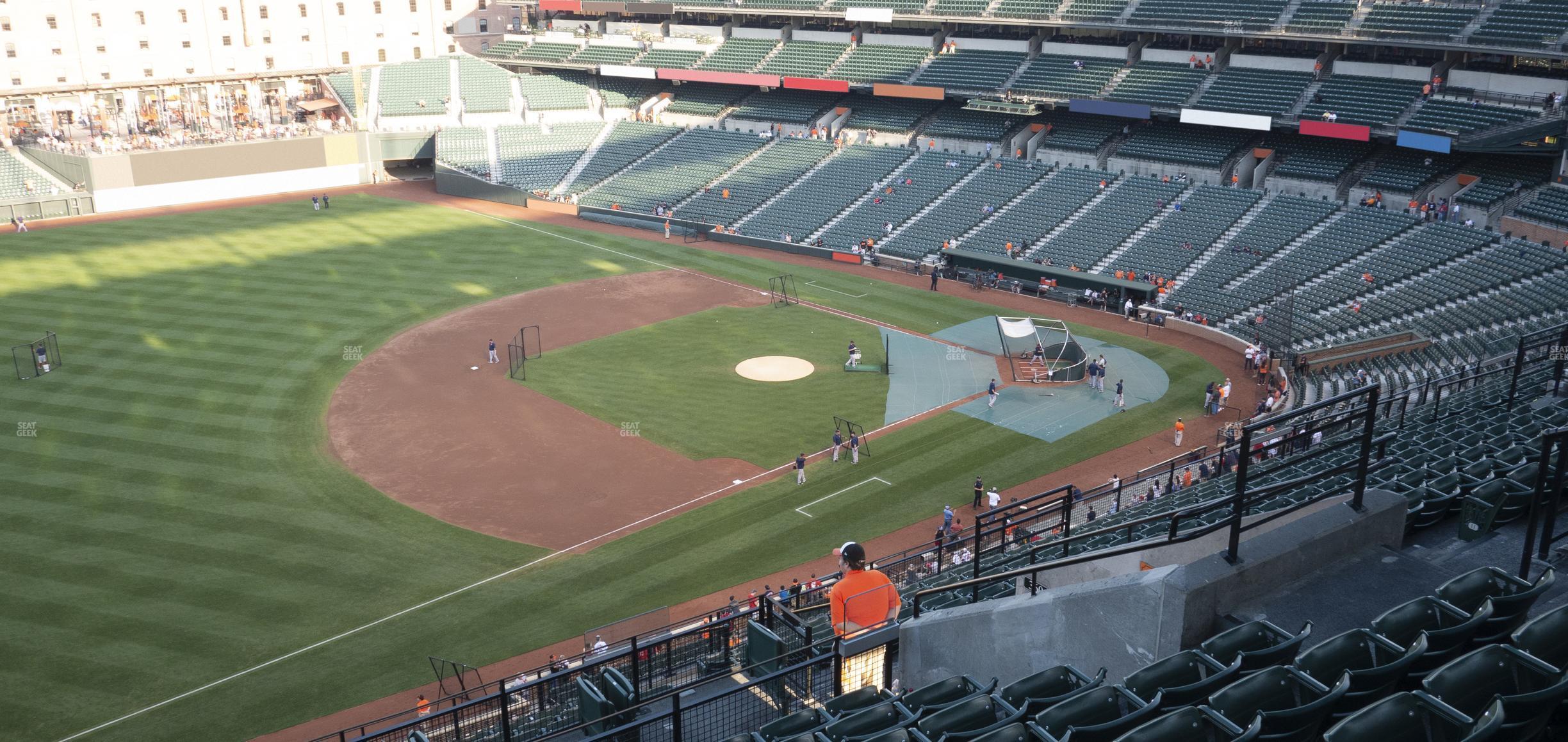 Seating view for Oriole Park at Camden Yards Section 360