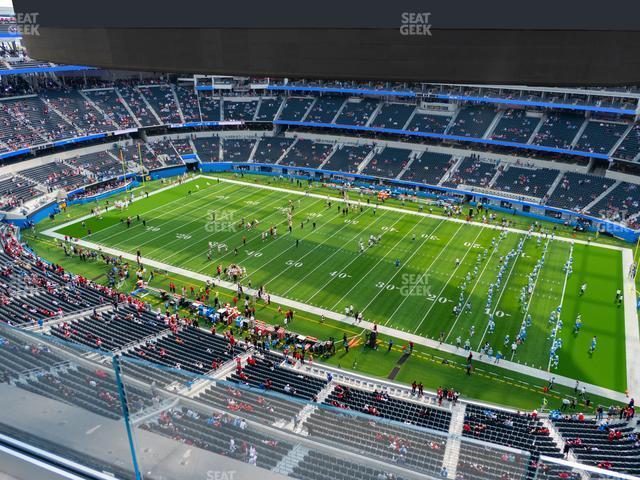 Seating view for SoFi Stadium Section 448