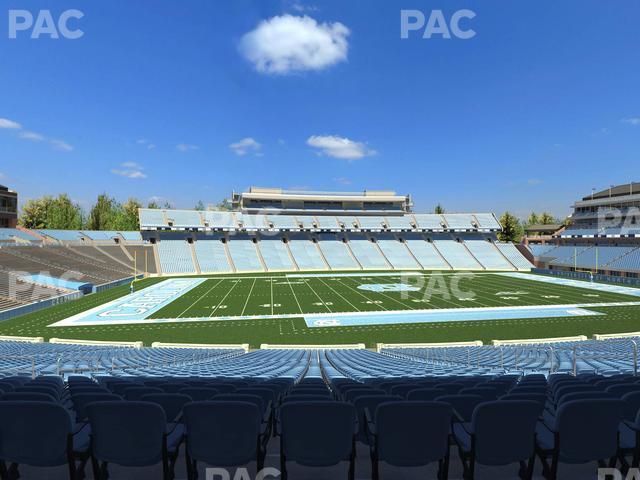 Seating view for Kenan Memorial Stadium Section 123