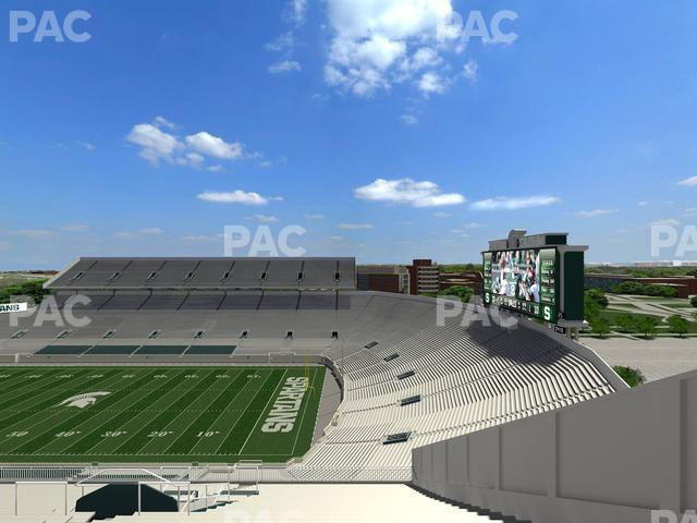 Seating view for Spartan Stadium (Michigan) Section 120