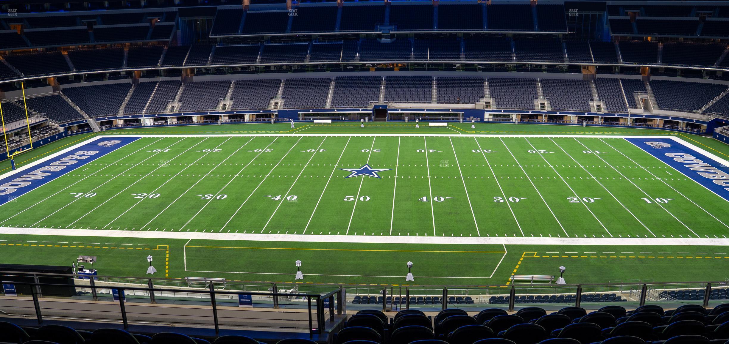 Seating view for AT&T Stadium Section C 335