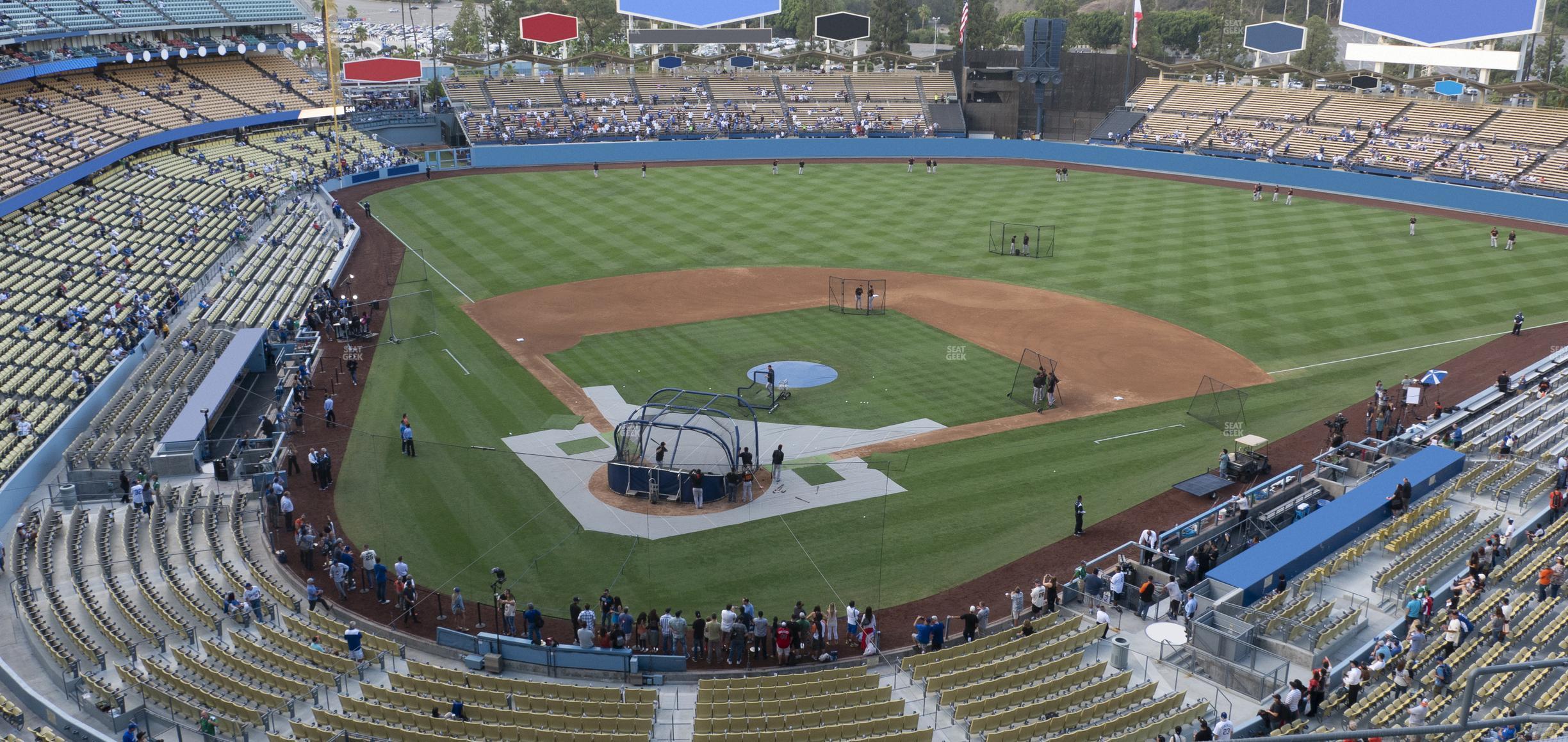 Seating view for Dodger Stadium Section 4 Rs