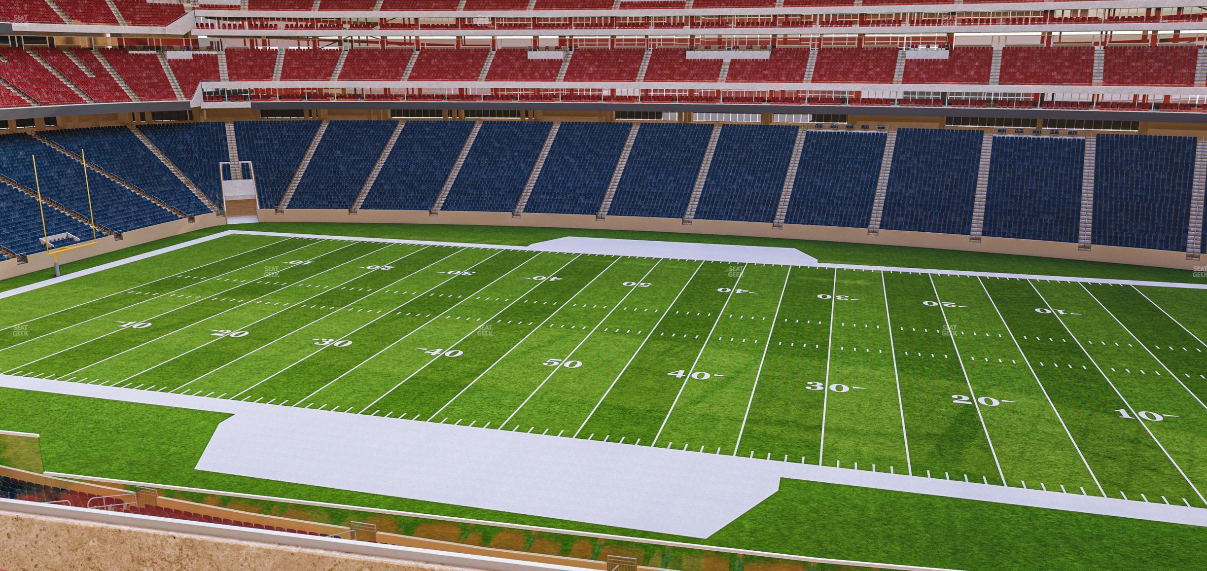 Seating view for NRG Stadium Section 308