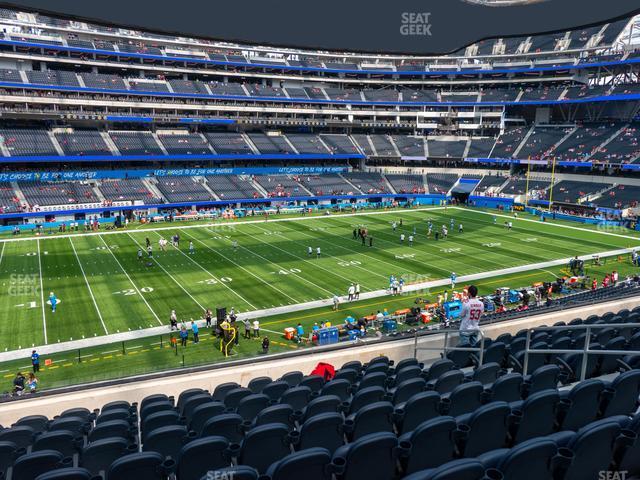 Seating view for SoFi Stadium Section Club 216