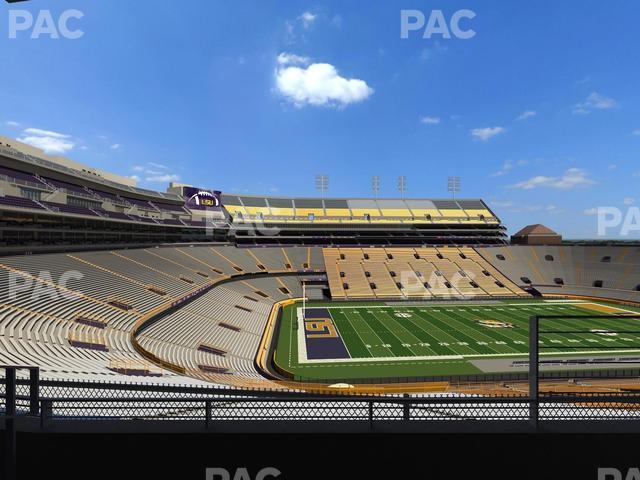 Seating view for Tiger Stadium Section Suite 126