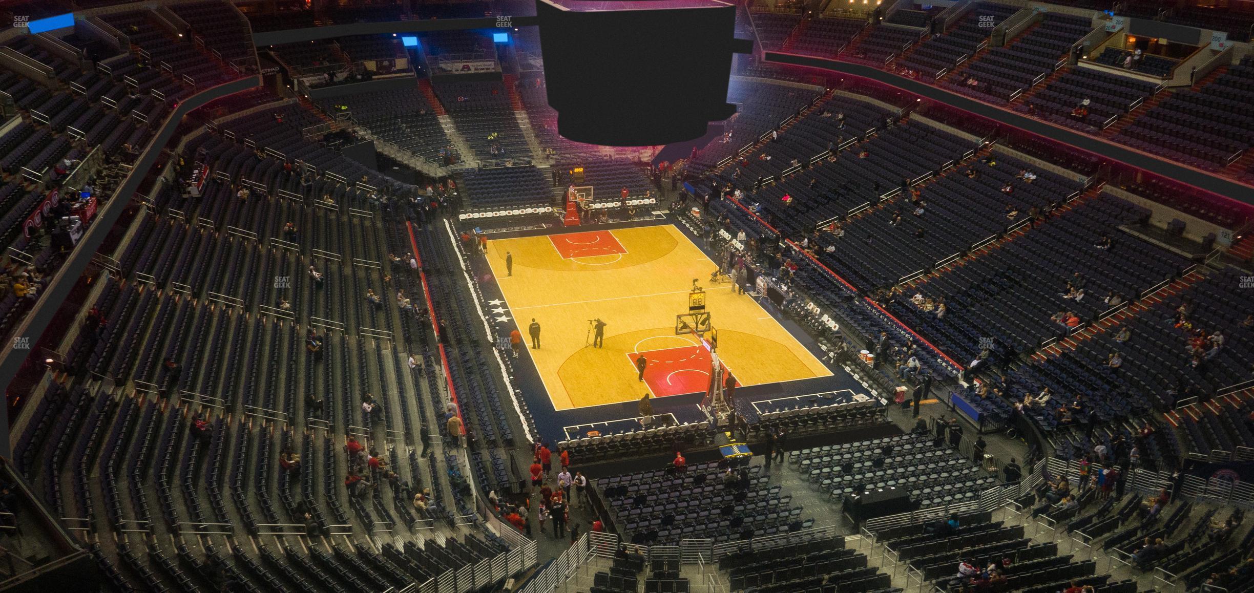 Seating view for Capital One Arena Section 424