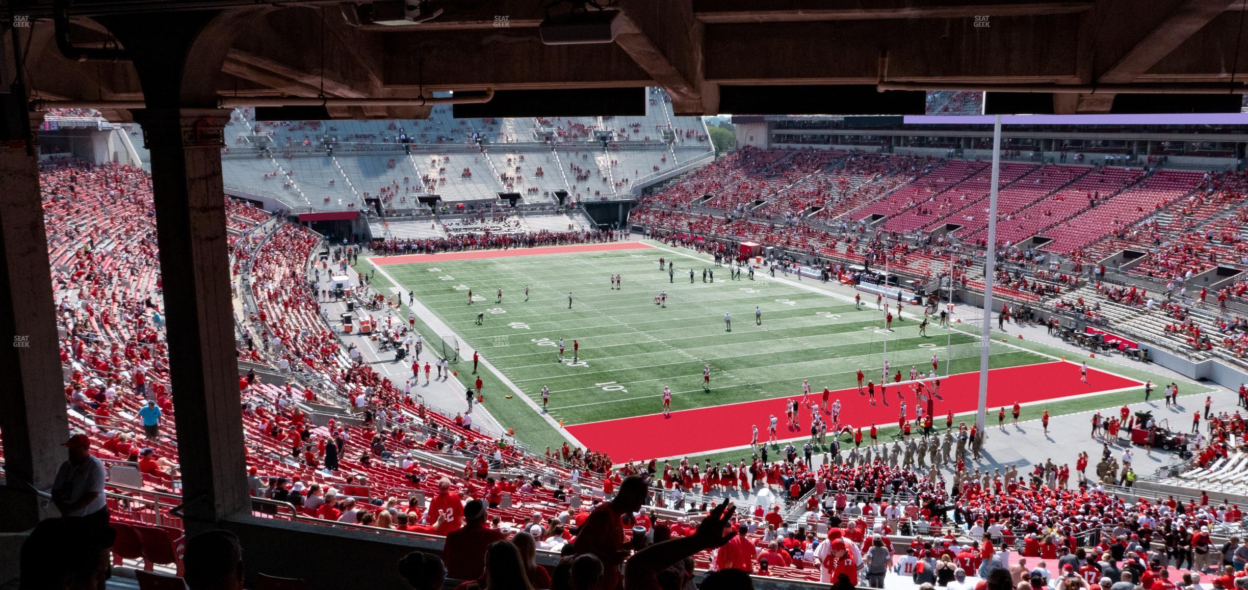 Seating view for Ohio Stadium Section 6 B