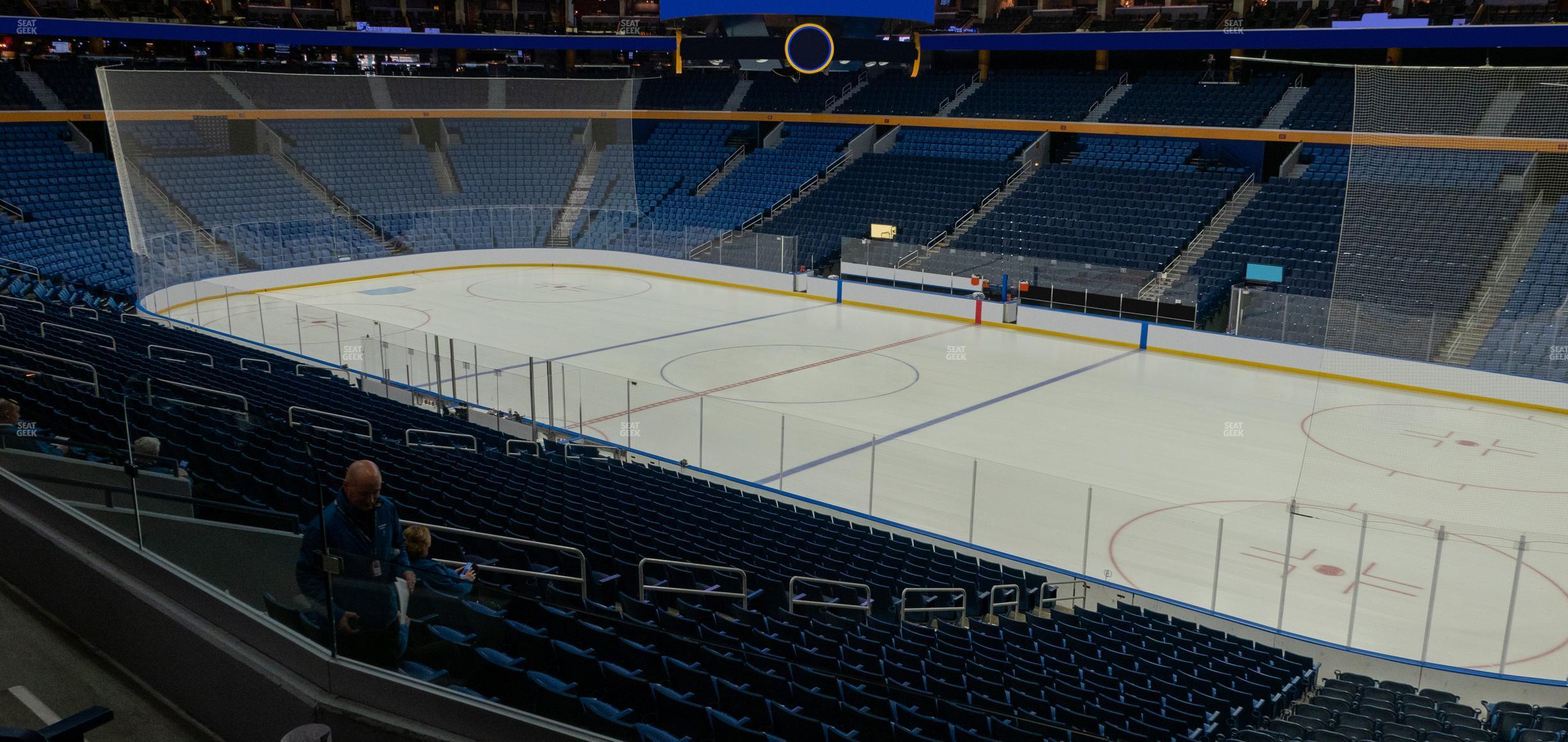 Seating view for KeyBank Center Section 215