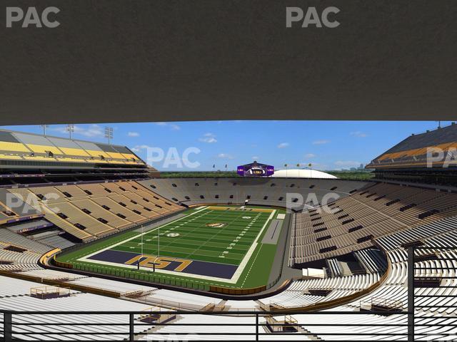 Seating view for Tiger Stadium Section Suite 244