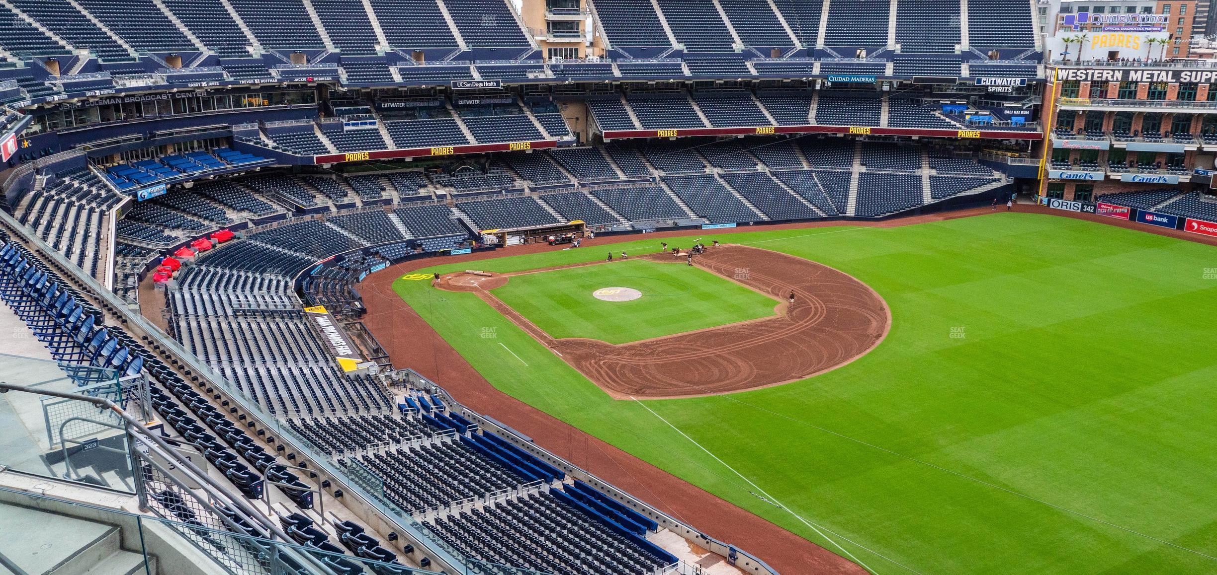 Seating view for Petco Park Section 323