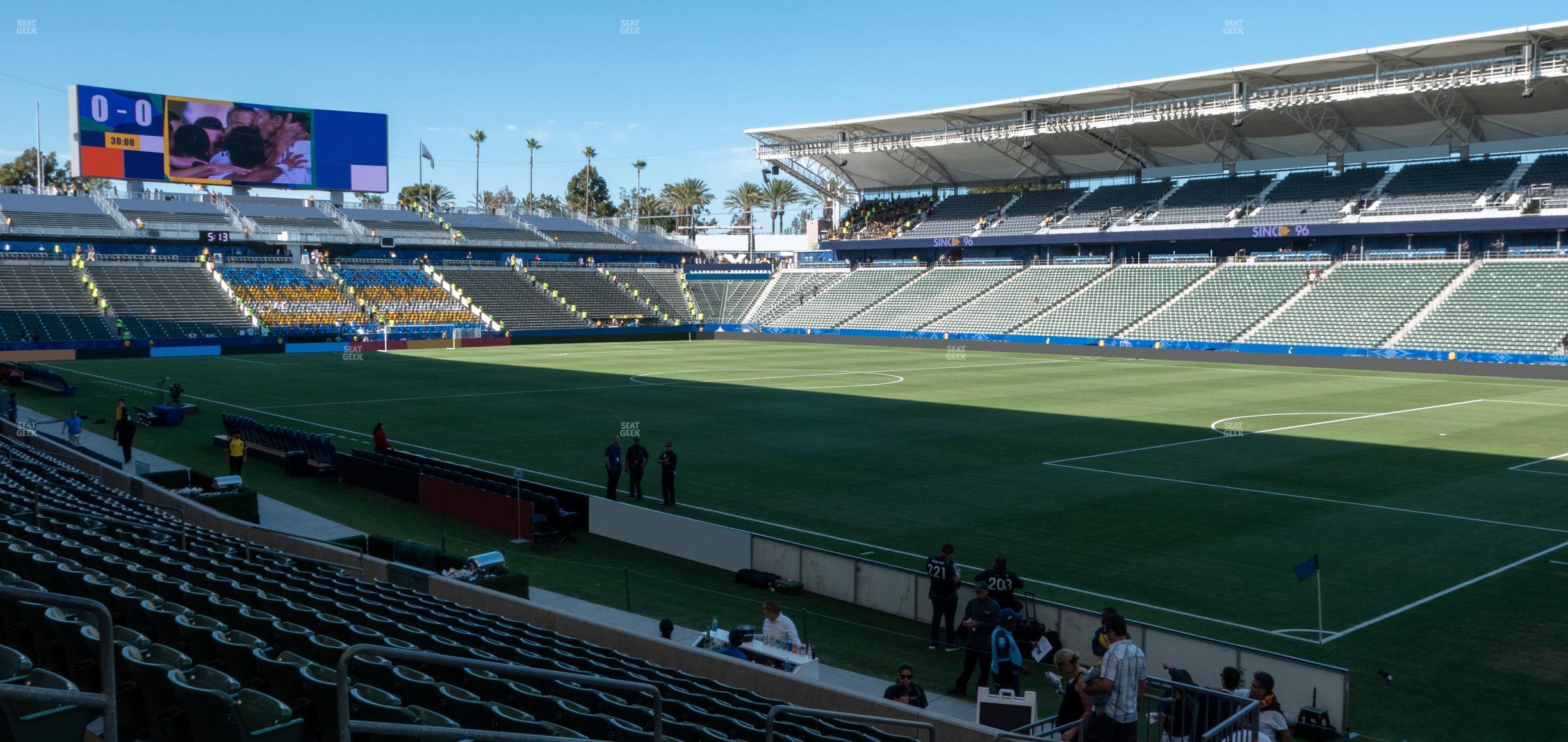 Seating view for Dignity Health Sports Park Section 106