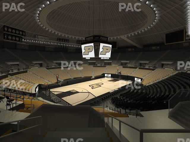 Seating view for Mackey Arena Section Upper 112