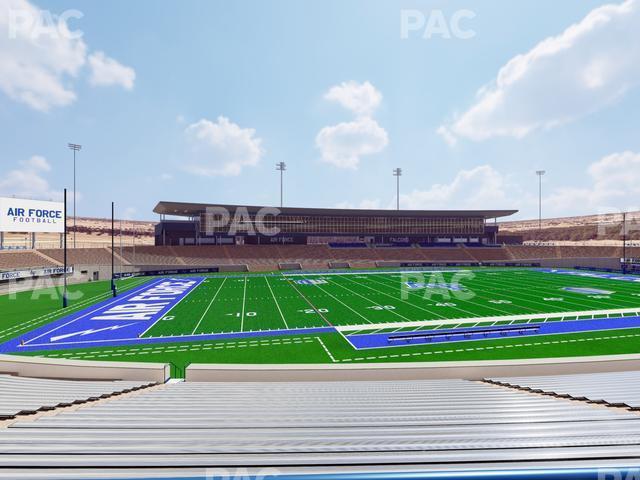 Seating view for Falcon Stadium Section L 10