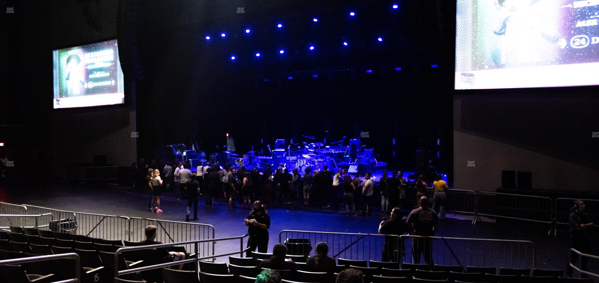 Seating view for Arizona Financial Theatre Section Main Floor 2