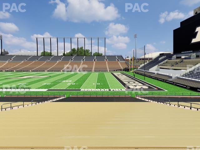 Seating view for Ross Ade Stadium Section 128