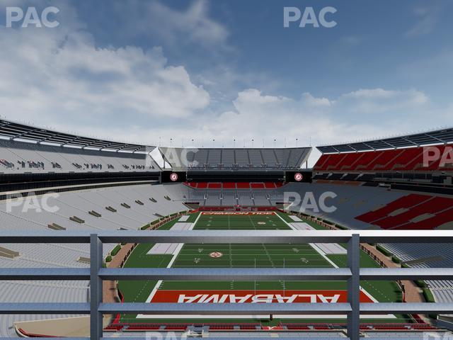 Seating view for Bryant Denny Stadium Section Nn 8