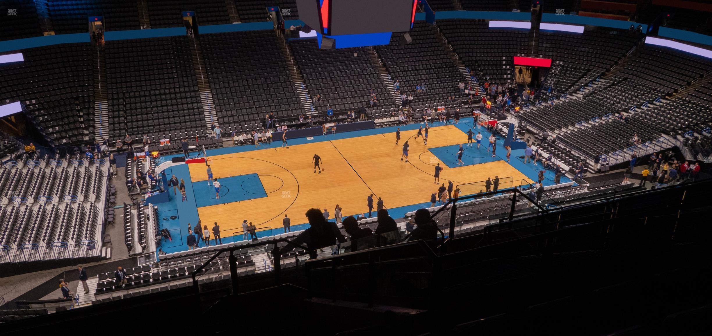 Seating view for Paycom Center Section 310