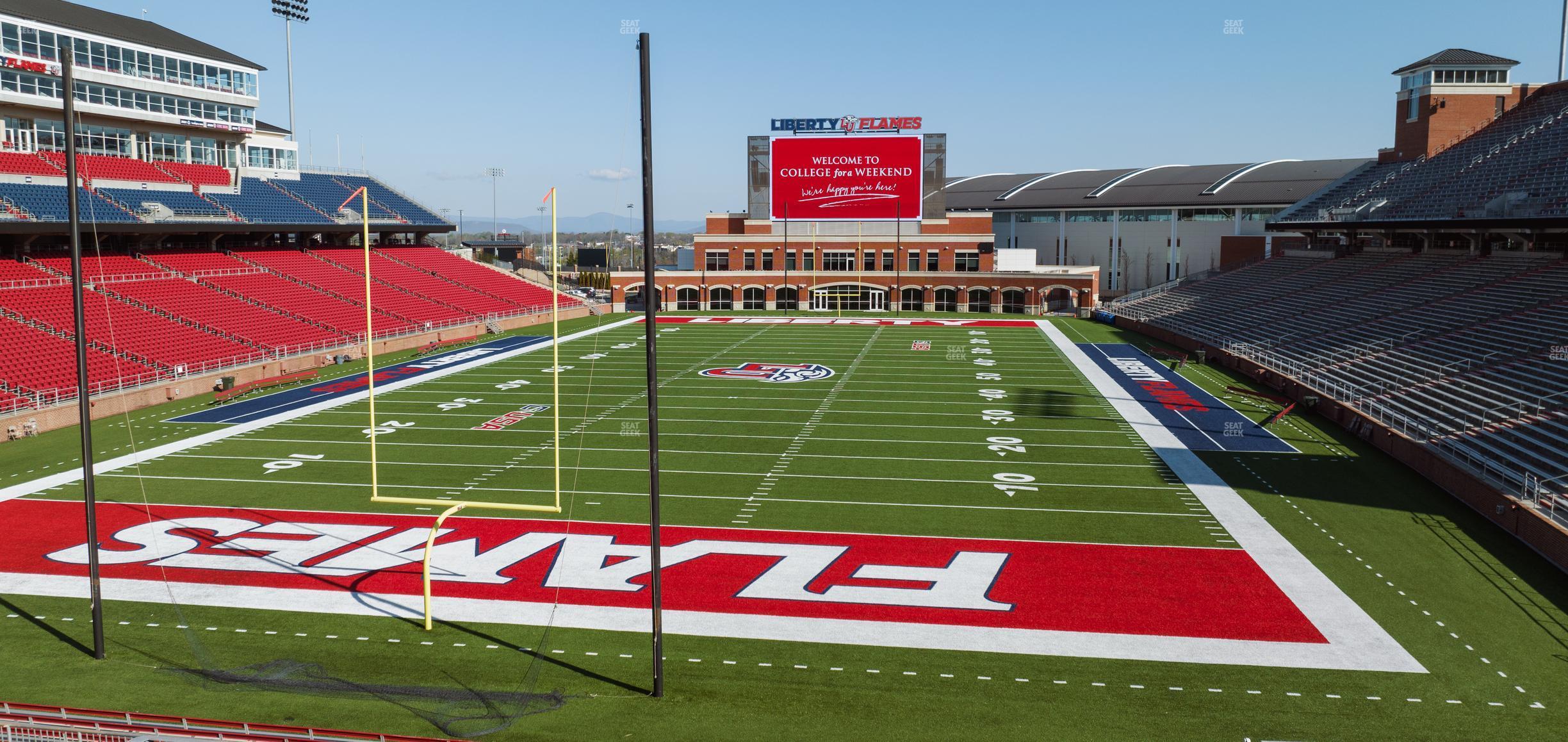 Seating view for Williams Stadium Section Cabana 9