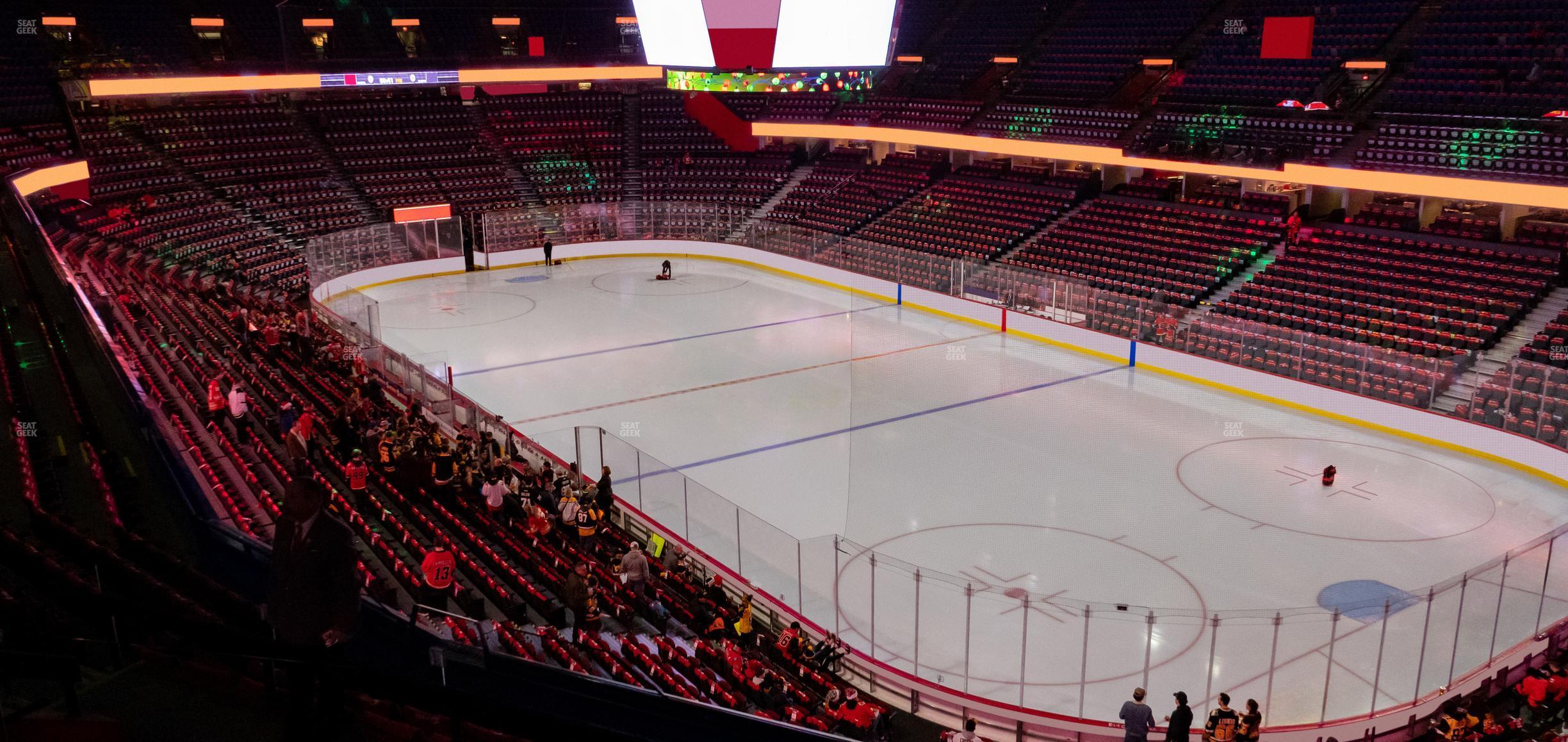 Seating view for Scotiabank Saddledome Section 216