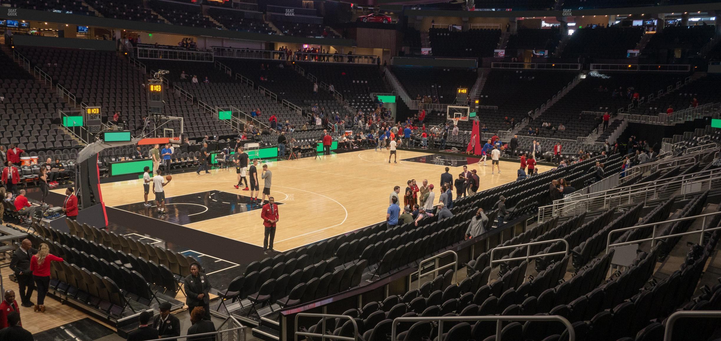 Seating view for State Farm Arena Section 111