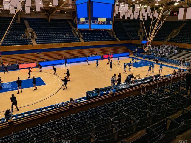 Seating view for Cameron Indoor Stadium Section 5