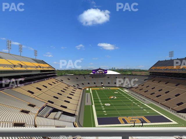 Seating view for Tiger Stadium Section Club 562