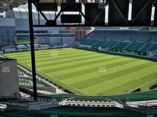 Seating view for Providence Park Section 202