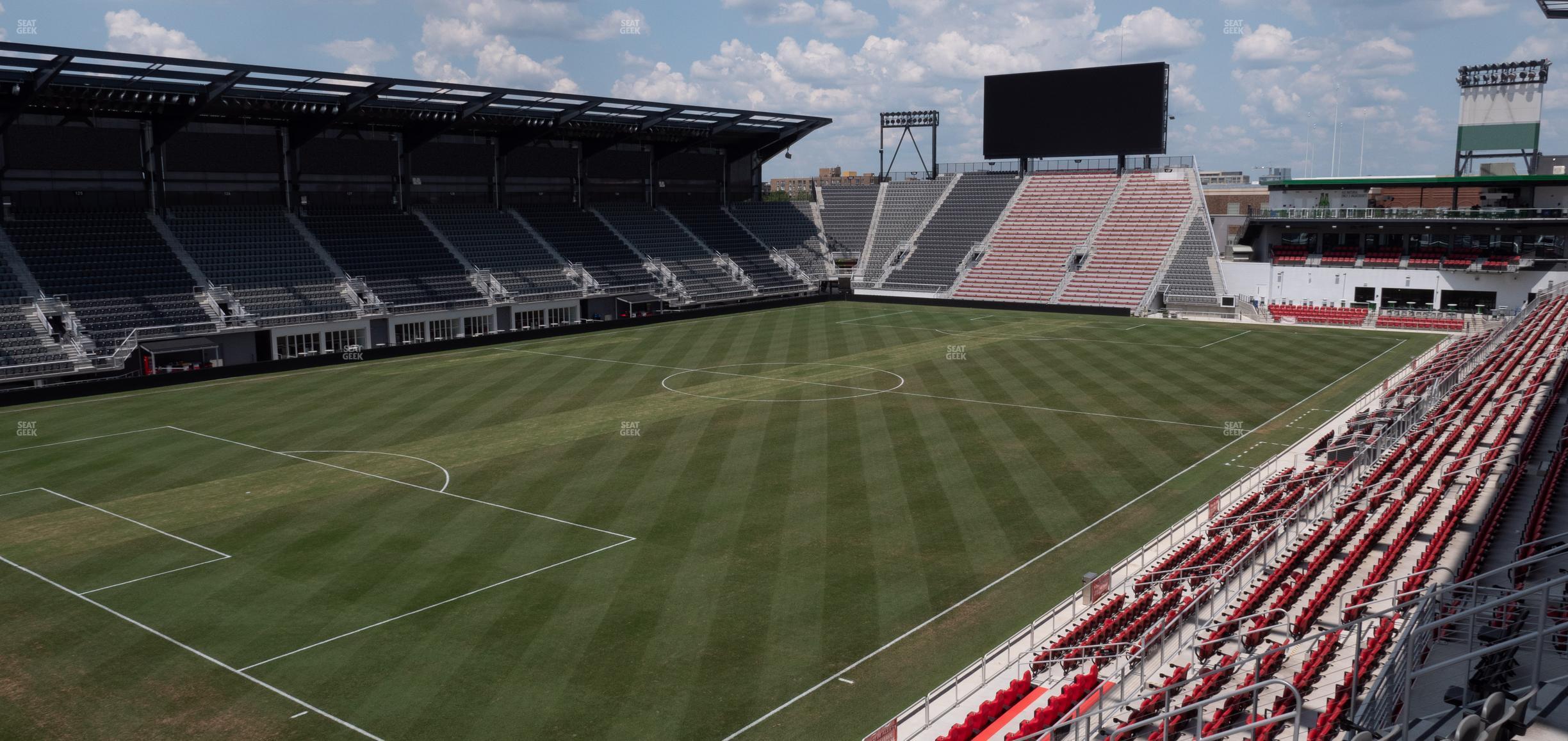 Seating view for Audi Field Section 112