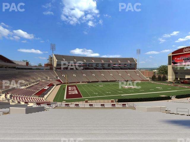 Seating view for Davis Wade Stadium Section 6