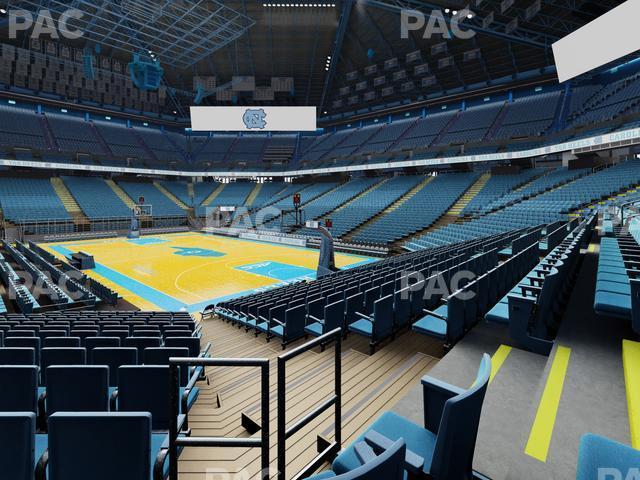 Seating view for Dean Smith Center Section 131