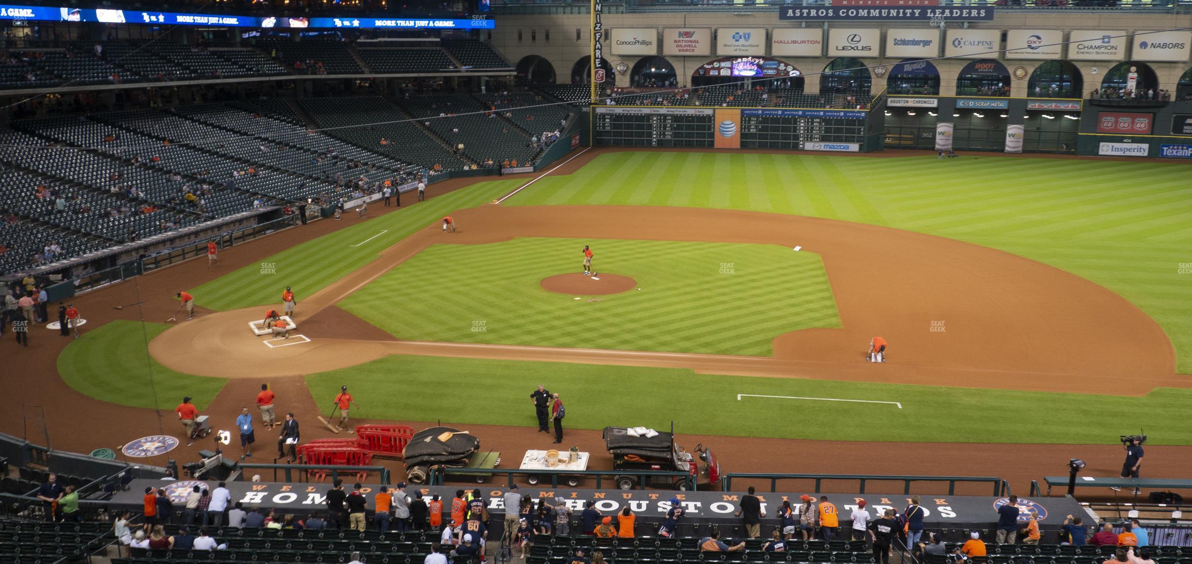 Seating view for Minute Maid Park Section 225