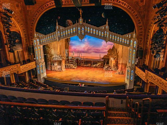 Seating view for Eugene O'Neill Theatre Section Mezzanine Rear Right