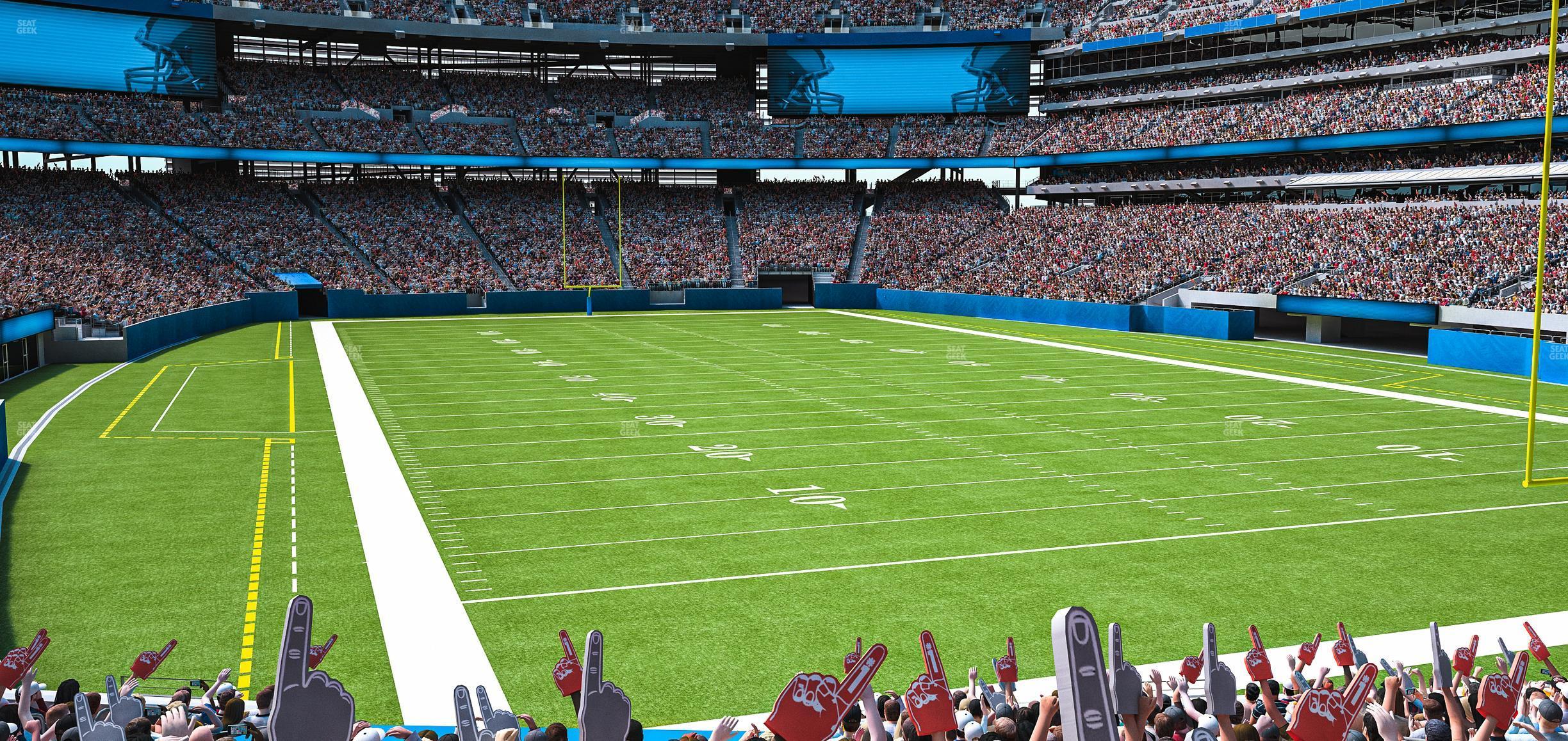 Seating view for MetLife Stadium Section 104