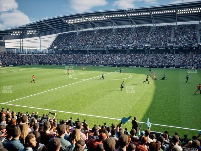 Seating view for Allianz Field Section 30