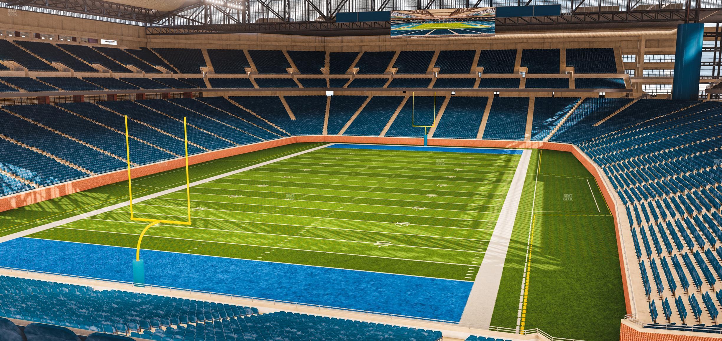 Seating view for Ford Field Section 245