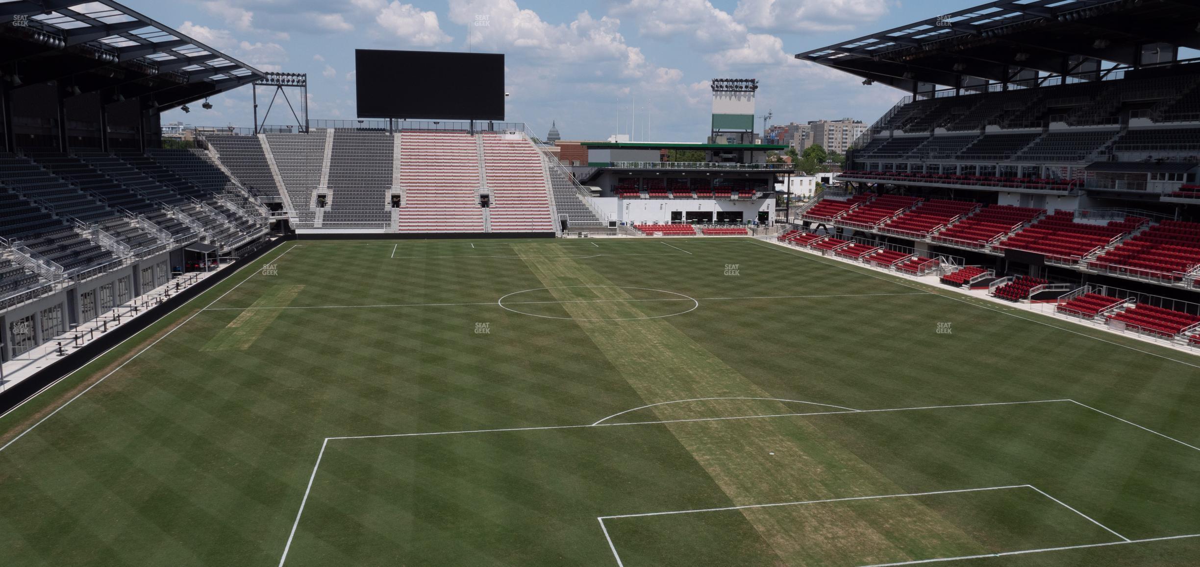 Seating view for Audi Field Section 118