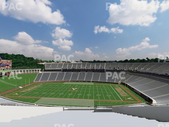 Seating view for Scott Stadium Section 532