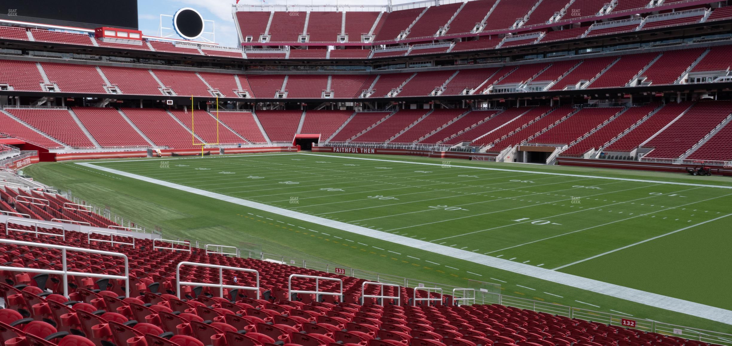 Seating view for Levi's Stadium Section 132