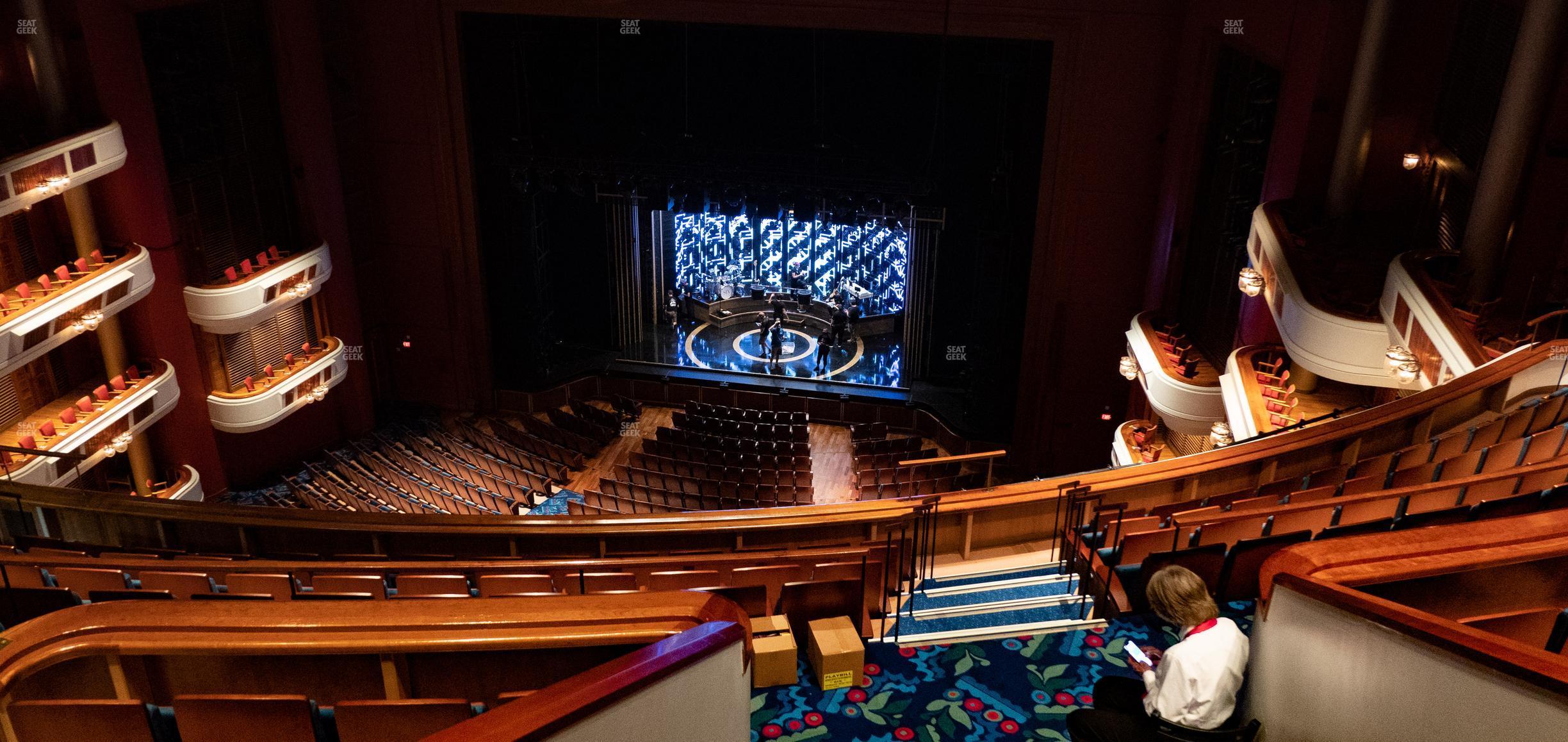 Seating view for Au-Rene Theater at the Broward Center Section Balcony Right Center