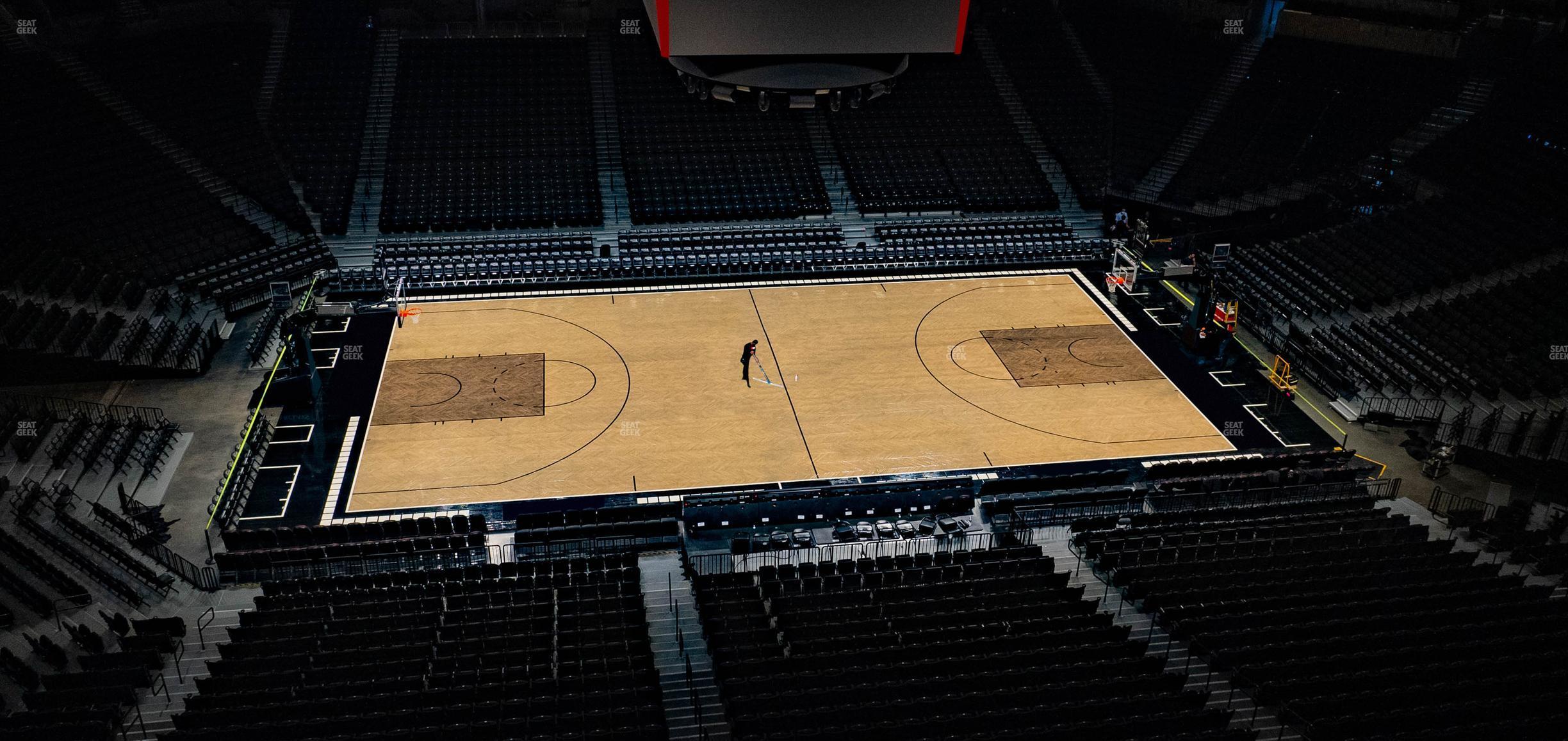 Seating view for Barclays Center Section 209 Wc